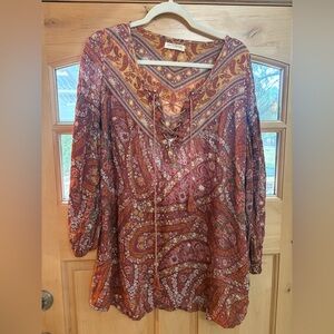 Spell Gypsy Collective City Lights Tunic S